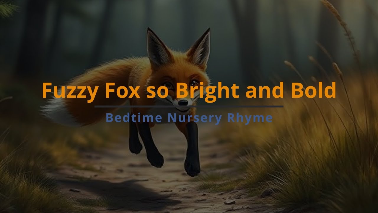 Fuzzy Fox so Bright and Bold | Bedtime Nursery Rhyme | Naptime Song