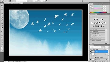 Photoshop CS4 - How To Create Your Own Desktop Background