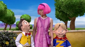 every episode of lazytown but only when they say 