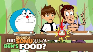 Did Sugaru Somu Steal Ben 10's Food ? » dora bujji, ben 10, shinchan tamil new episode TS S3 E2