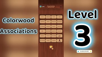 Colorwood Associations Level 3 Answers 🧩✨ | Go Answer