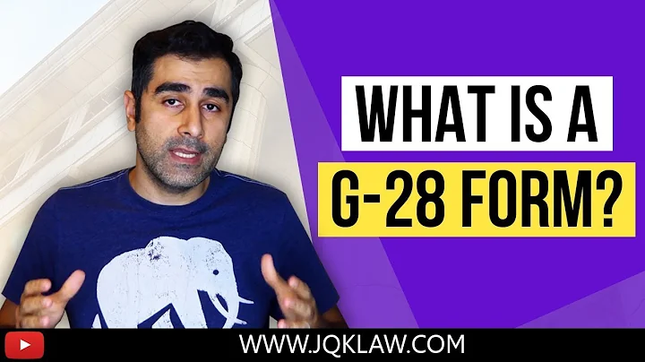 What is A G-28 Form?