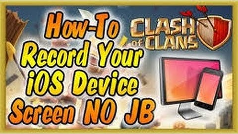 How to record ios7 screen [No jailbreak]