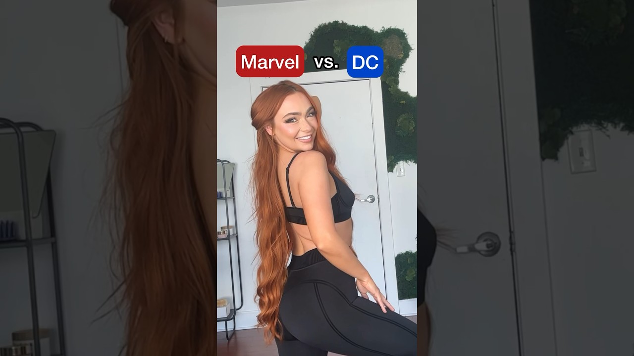 Who’s winning… Marvel or DC?! 👀✨ #marvel #dccomics