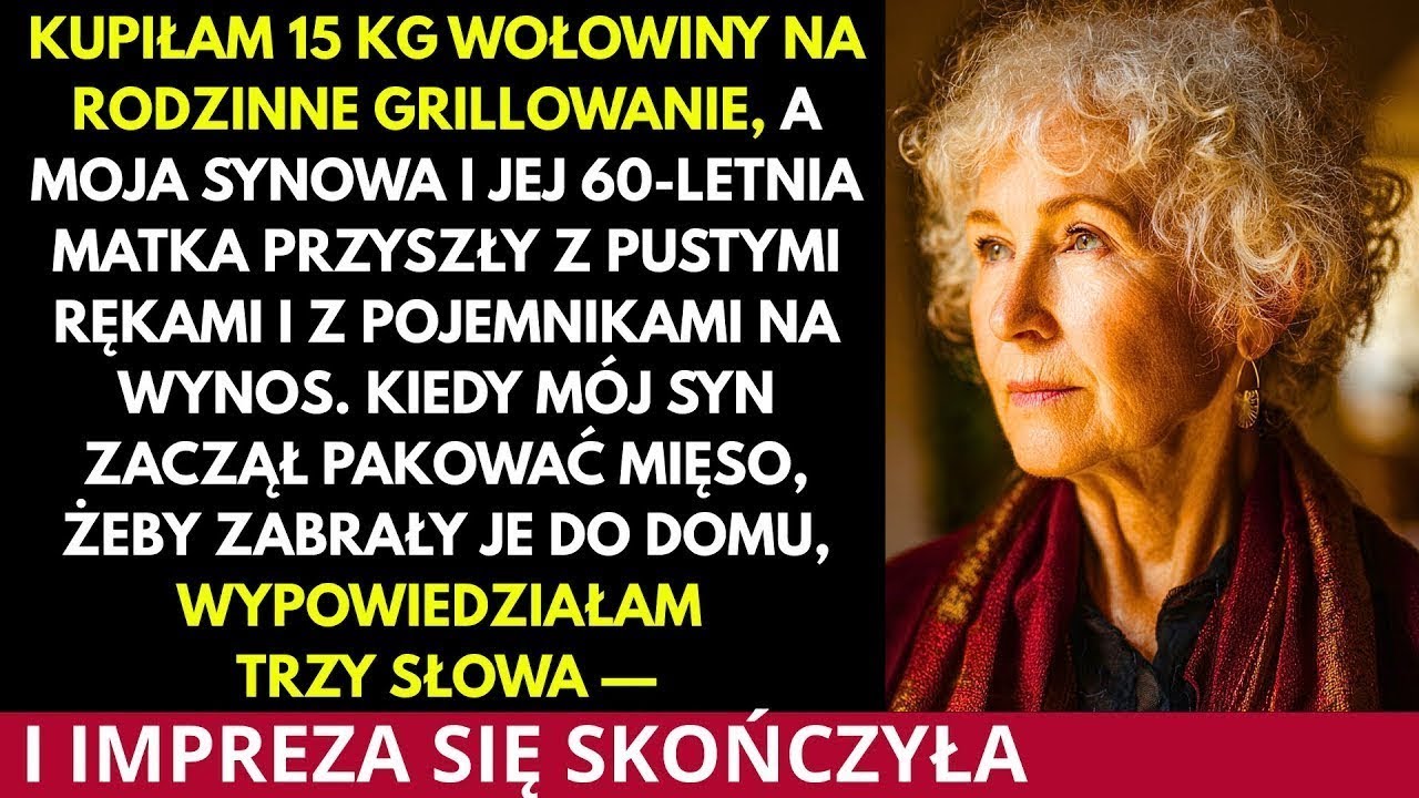Moja synowa i jej matka przyszły na rodzinne grillowanie z pustymi rękami, ale z pojemnikami…