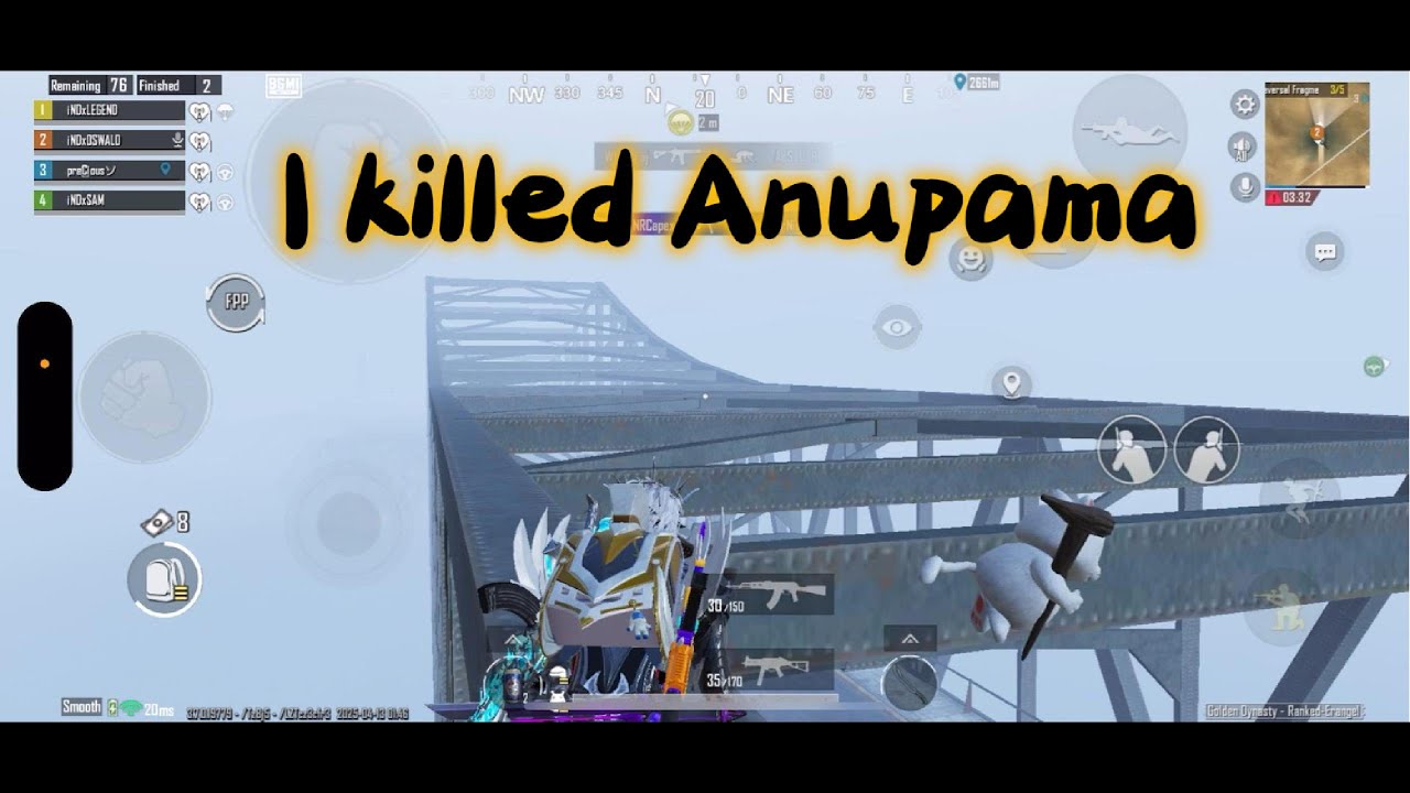 ULTIMATE BRIDGE CAMP at NOVO 😈 | 1v4 Squad Wipe 🔥 | BGMI Short - YouTube