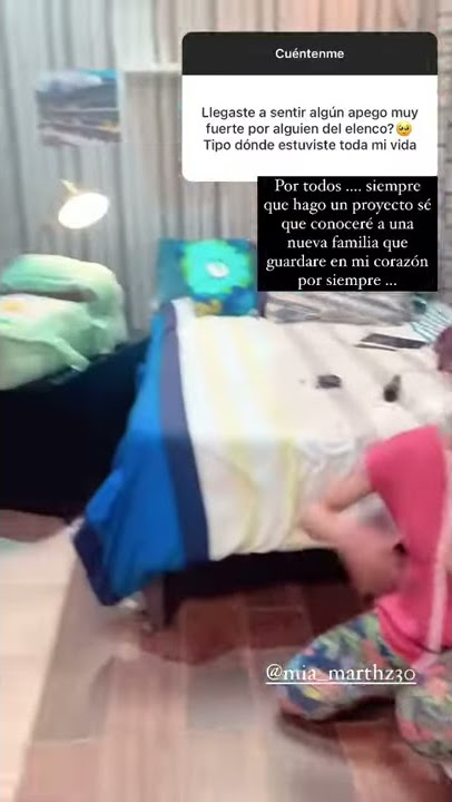 Valentina Buzzurro vía instagram story