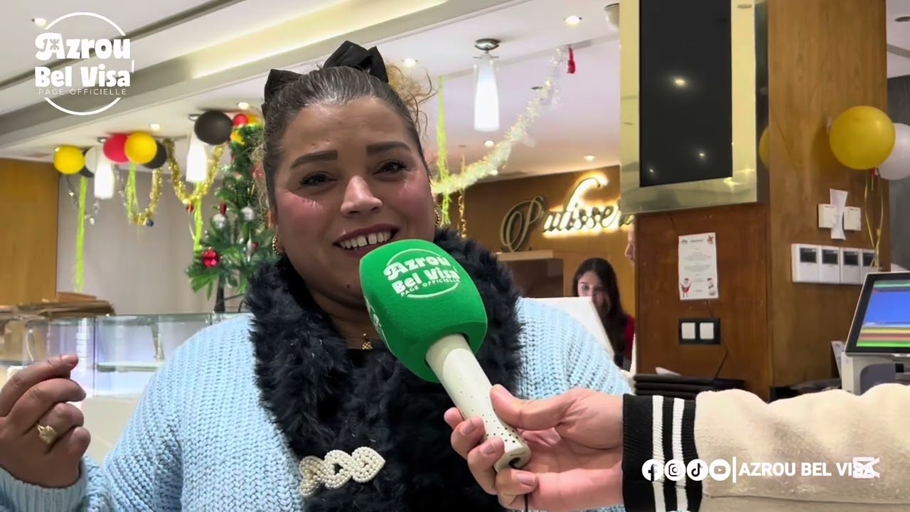 أجواء رأس السنة بمدينة أزرو ❤️🌲