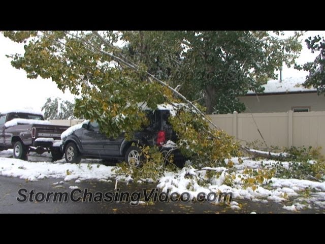 10/26/2011 Loveland, CO Winter Storm Footage.