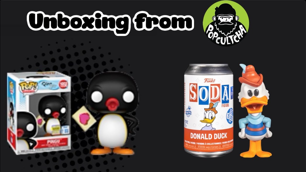 Unboxing exclusive Funko Pop! and Funko Soda figures!