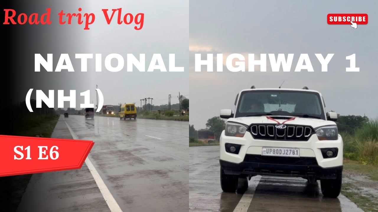 Road Trip Vlog With Friend ⚡️🫂 | NH 1 S1 EPISODE 6 | - YouTube