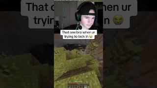 “You can mine my shaft” 🤓#minecraft #minecraftspeedrun #streamer