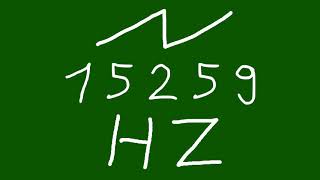 15259 hz saw