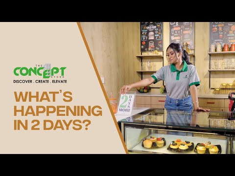 Just 2 Days To Go… Stay Tuned!🤩🔥#theconceptstore