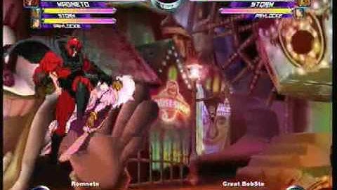 MvC2 Online (360): Brett (MSP) vs Great Bobsta (MSP) 7 .:3.1.10:.