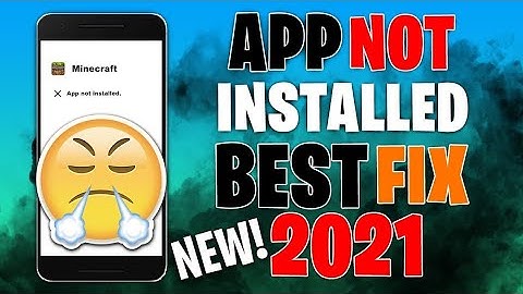 NEW! How to fix App NOT installed PROBLEM on ANDROID - APP not installed Error ANDROID Fix 2022 🔥