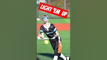 🥎 SS toont de basisprincipes met een schoon veld en een worp! #shorts