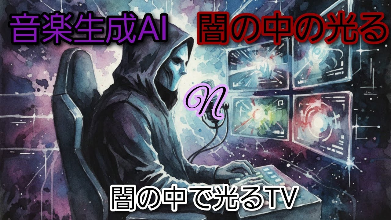 闇の中で光る　聴いて下さい🎧 dark trap　音楽生成AI