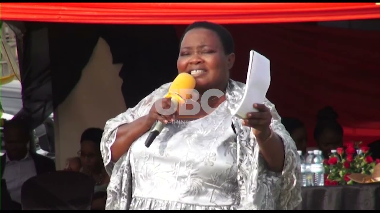 Power infrastructure - Premier Robina Nabbanja preaches against vandals.