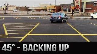 Parking 45 degrees - Backing Up