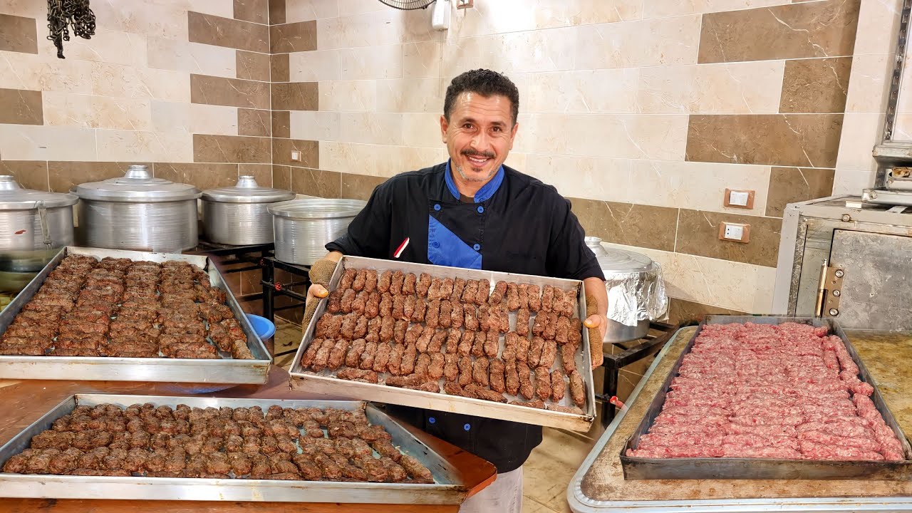 الكفتة المشوية ف الفرن بكميات كبيرة 👌بطعم وريحة ولا اجدعها حاتي ( رووعه ) الكفتة الصح هنا وبس‼️