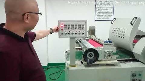 Tutorial video of Roller coater 1-Basic structure of Roller coating machine