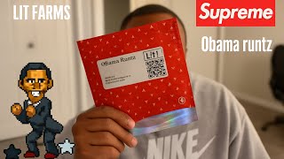 LitFarms – Obama Runtz Supreme Review | Smooth, Loud & Presidential Terps 👀🔥
