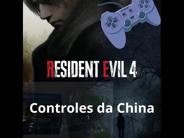 Testando Controles do Mercado Livre no Resident Evil 4 Remake