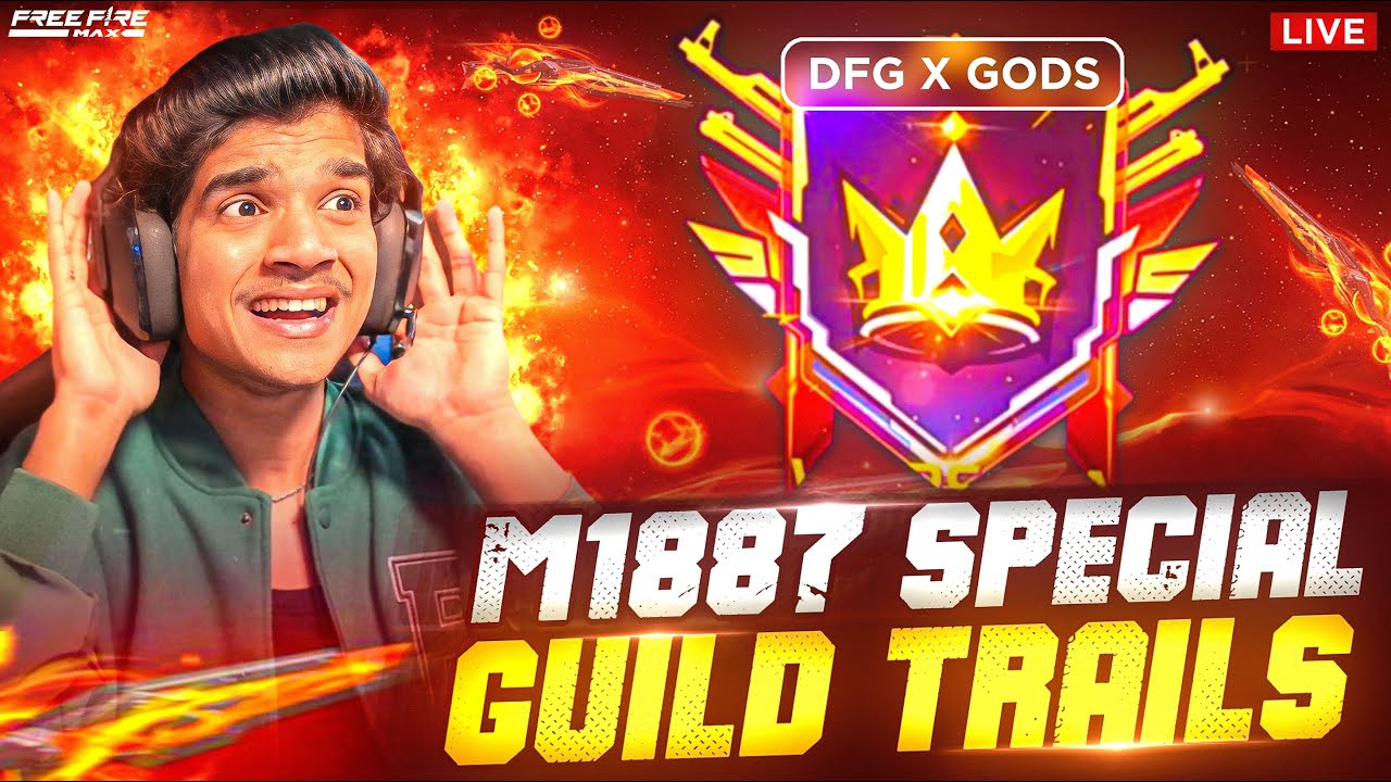 🏆 GUILD TRIALS DAY 1: M1887 SPECIAL TRAILS🔥 EPIC BATTLE⚡| FREE FIRE IN TELUGU #dfg #freefire