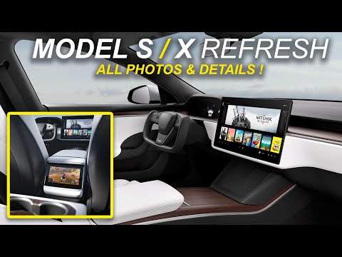 The NEW Tesla Plaid + Model S & X Refresh Arrives! Interior & Exterior! Latest Photos &a