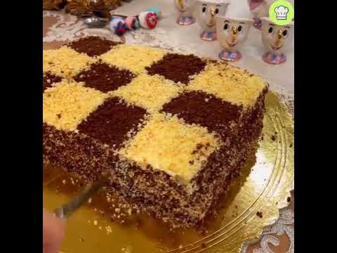 Торт шахматы с пряниками