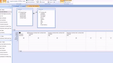 Access - Group By Operator