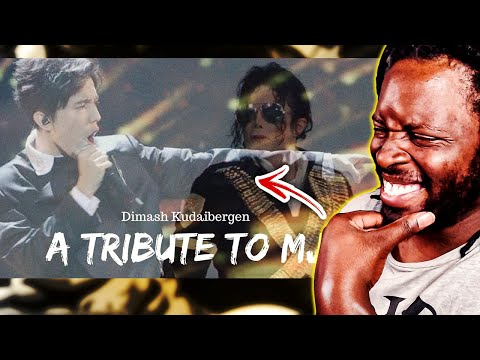 FIRST TIME REACTING TO Dimash Kudaibergen- A Tribute to MJ (REACTION)