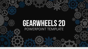 Gearwheels PowerPoint Templates