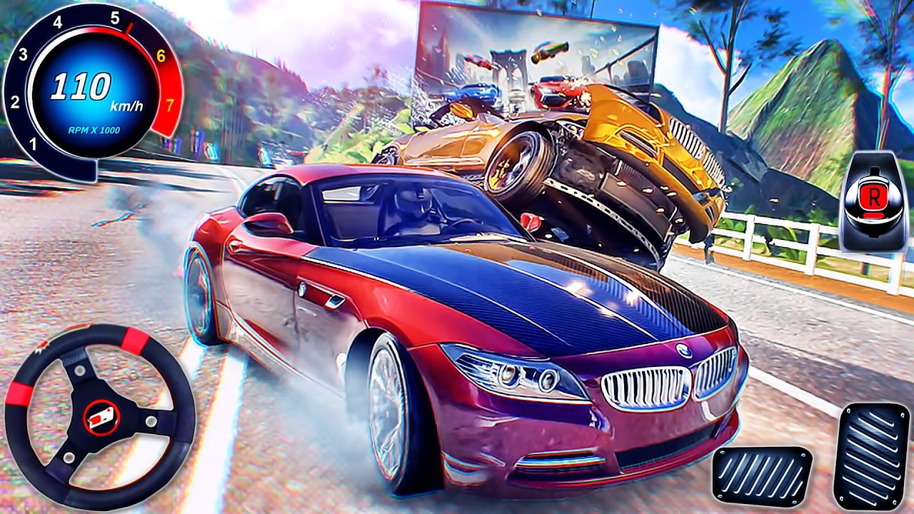 Asphalt 9 Legends Unite Simulator - Extreme Sport Car Sonic VS BMW