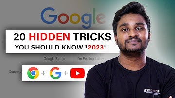 20 Google Tools & Search & Chrome Hidden Tricks Tamil!