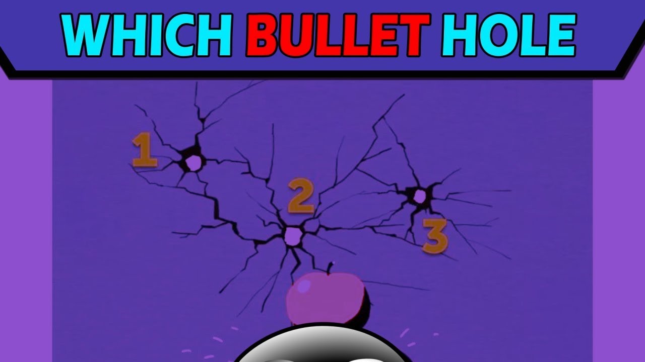 Which Bullet Hole? Can you Guess the Hole? IQ Riddles YouTube