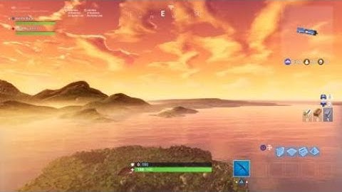 Fortnite launch pad in spawn island glitch