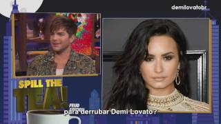 LEGENDADO: Adam Lambert fala sobre turnê conjunta que faria com Demi Lovato!