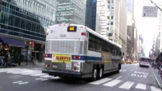MTA Bus MCI D4500CL 3341 on the BM1