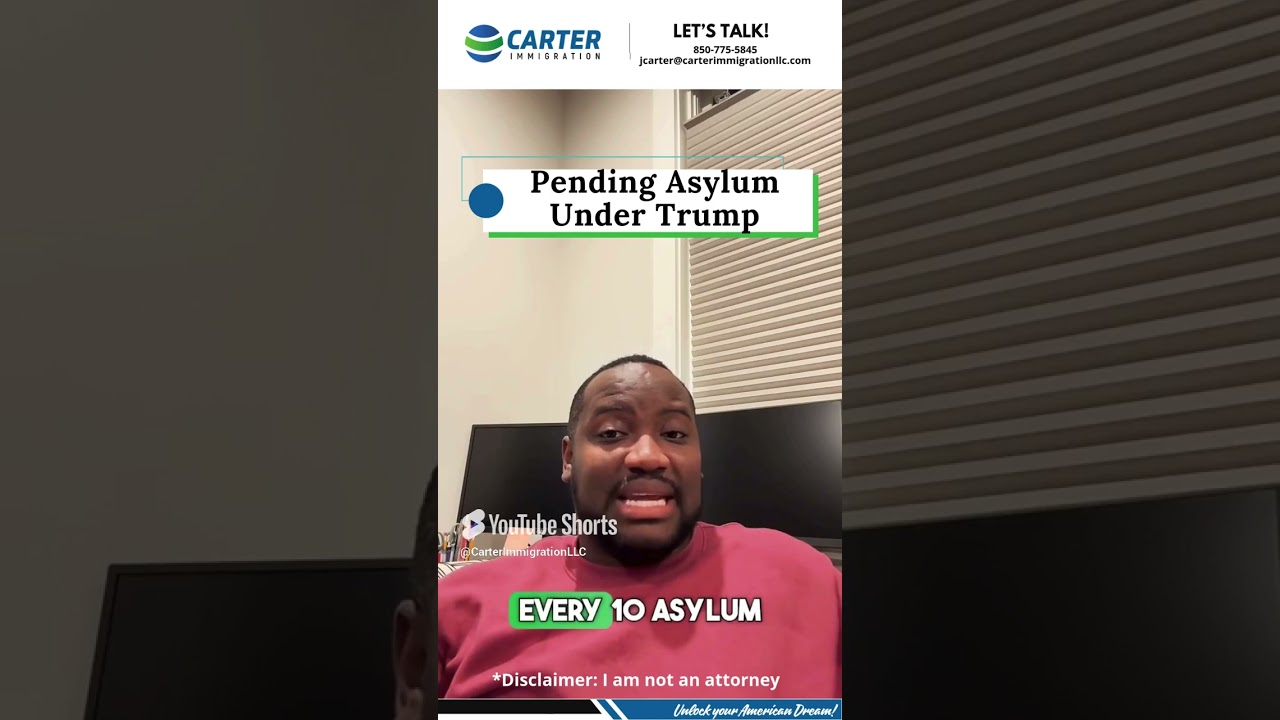 Pending Asylum Under Trump  What We Think