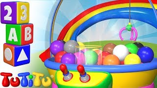 tutitu preschool learning colors for babies and toddlers crane game