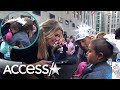 Kelly Clarkson Gets Emotional Meeting Little Girl w/ Cancer On Live TV