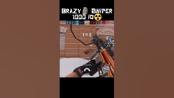 Crazy Sniper💀 1000 IQ🍒 #gaming #memes #funny #gamingmemes #lol #ops #csgo #codm #cod #codmw