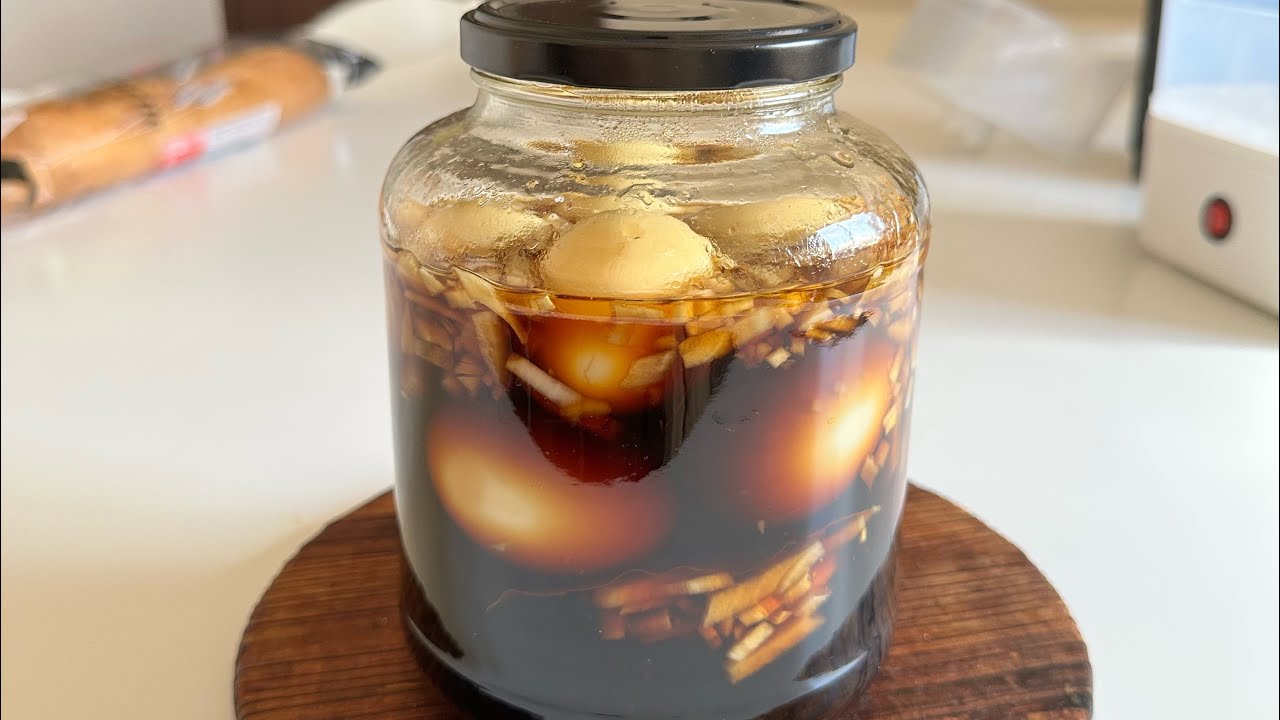 Conserva de Ovos no Shoyu 🥚