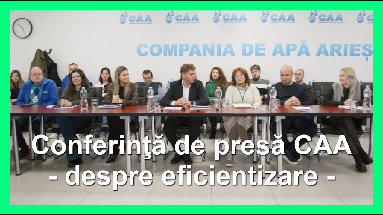 AGORA MEDIA | Conferinţă de presă CAA - despre eficientizare energetică