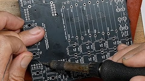 C.K. builds a Kaseta tape delay (etc.) kit from ZLOSynth Instruments, eurorack