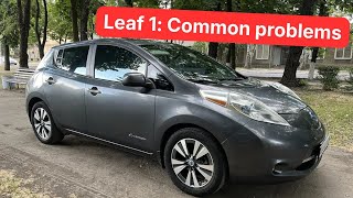 2011-2017 Nissan Leaf: common problems and faults