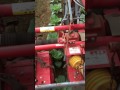 キャベツ中耕培土 三連
