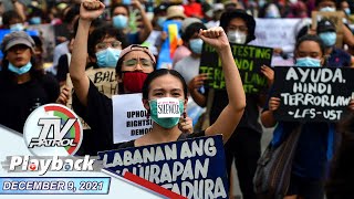 TV Patrol Playback | December 9, 2021 TV Patrol Playback | December 9, 2021